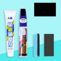 Automotive paint repair pen kit with universal colour options and 4-piece tool set