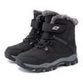 Hobby Bear children's Martin boot in black with artificial leather upper and rubber sole