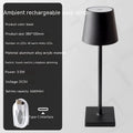 Charging bar table lamp with touch dimming, aluminium alloy and acrylic, warm light, 380x100mm