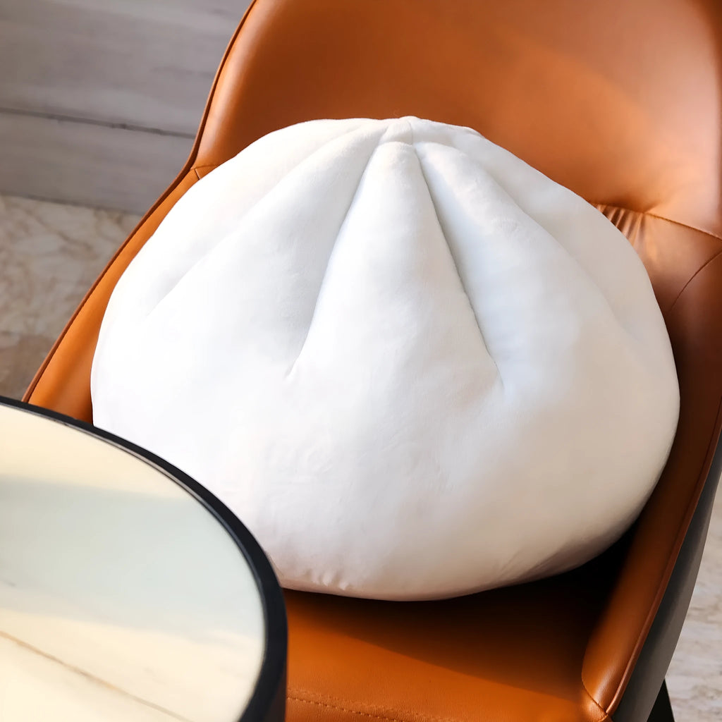 40cm steamed pork dumpling plush pillow measuring 40 by 38cm and weighing 0.8kg