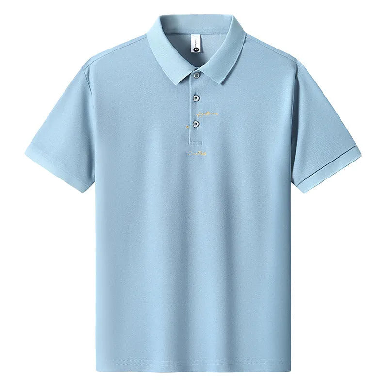 Men's loose fit casual cotton T-shirt in various colours showing short sleeve and letter print design.