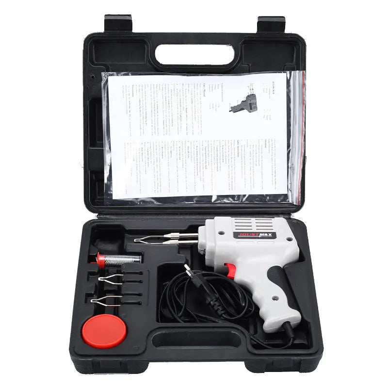 100W high power soldering gun with internal thermal iron head stored in toolbox set