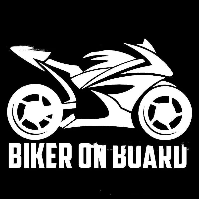 Reflective motorcycle car safety stickers in multiple colours and two size options