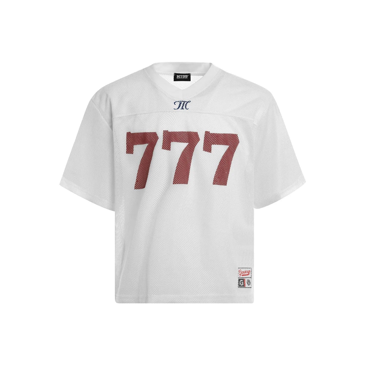 Loose-fitting summer T-shirt in retro street style available in black, white, purple, orange colours