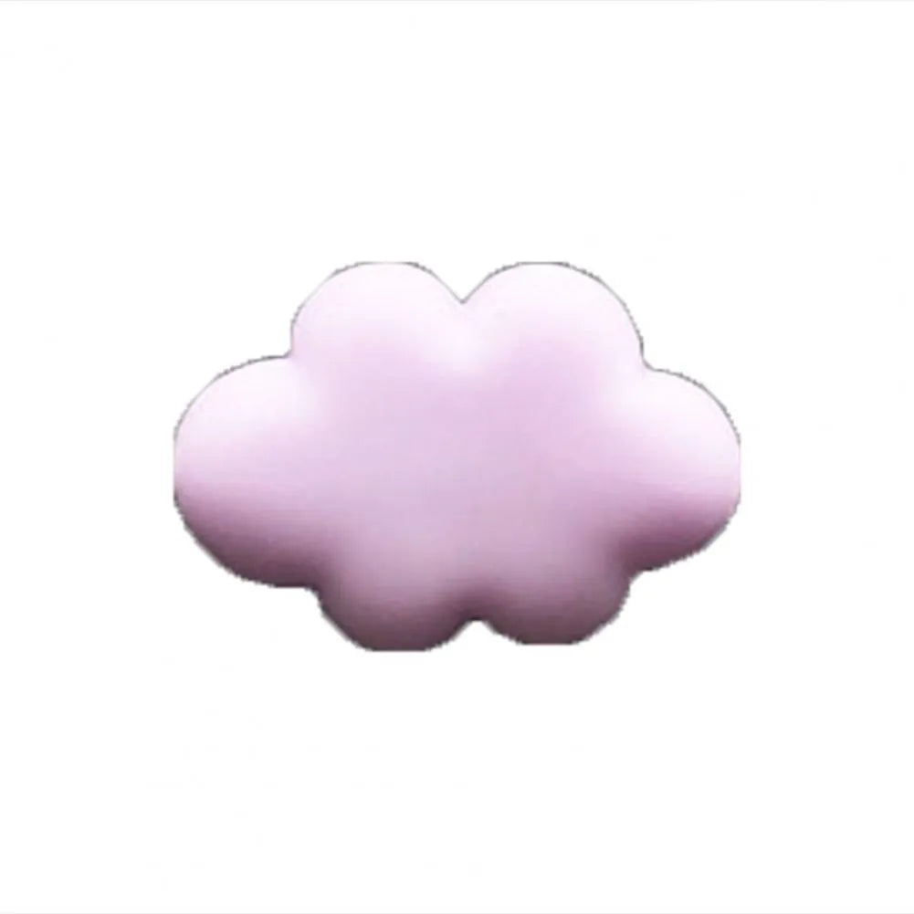 Cartoon Baiyun design resin car fragrance clip for air vents in assorted colours.