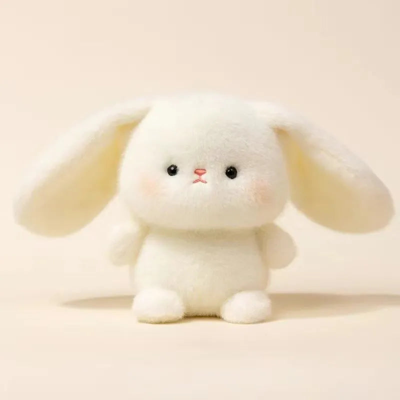 16cm short plush animal toy doll with PP cotton filling, available in bear and elephant colour options, for table decoration