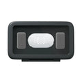 Waterproof phone holder showing anti-fog touchscreen window and universal phone compartment