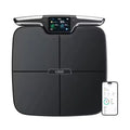 Black eight-electrode intelligent body fat and health measurement scale