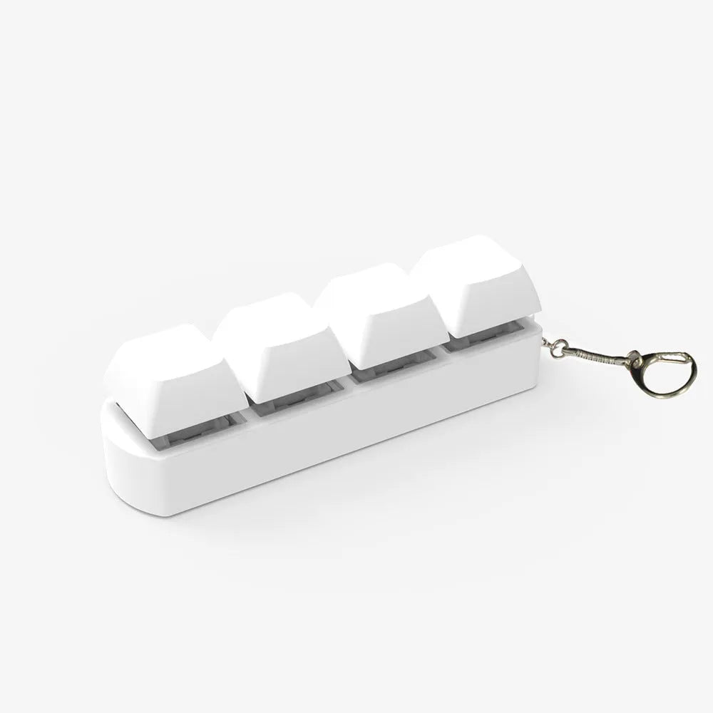 4-key mechanical keyboard switch tester with ABS plastic construction measuring 22x27x85mm