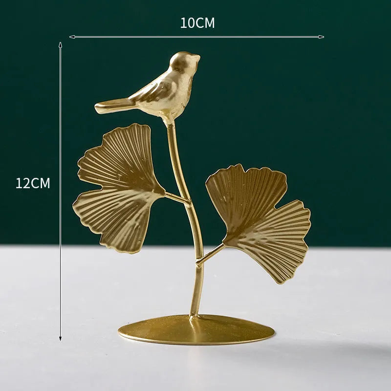Nordic style wrought iron and copper plastic decorative craft painting ornament