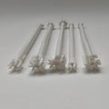 Embossed spot drill brush household set with five pieces and pivot drill tool pen