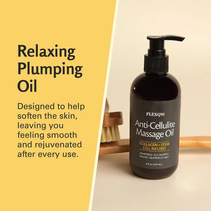Home Body Firming Massage Oil 240ml bottle for neutral, oily, dry skin, bathroom use