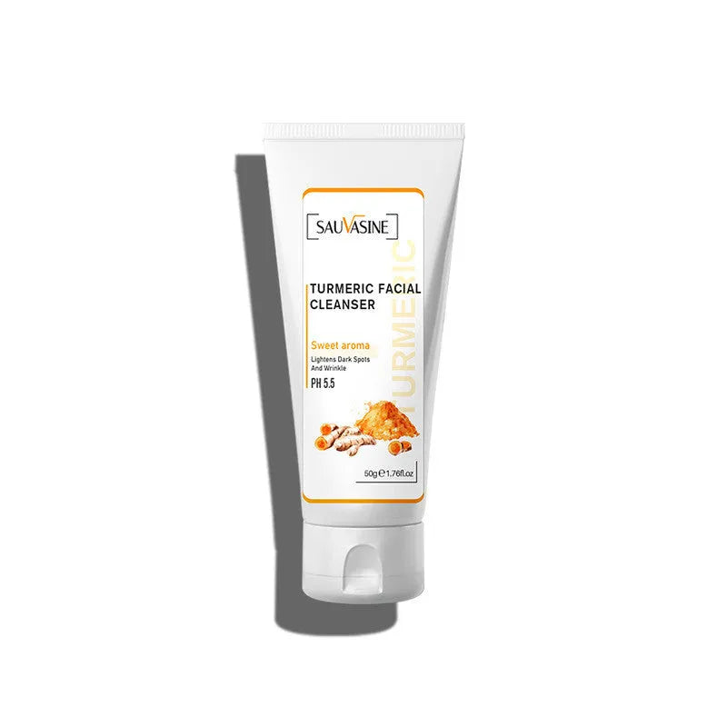 Turmeric facial cleanser moisturising daily skincare cleansing milk 50g and turmeric butter 30ml