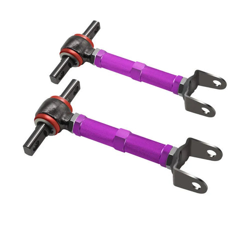 Blue aluminium alloy rear wheel recliner pull rod for Honda Civic EP3 suspension modification