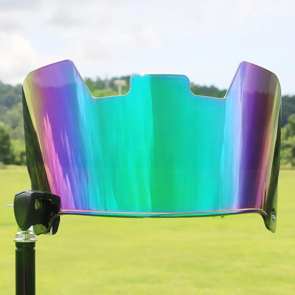 Rugby helmet goggles in multicolour options with tool-free installation system