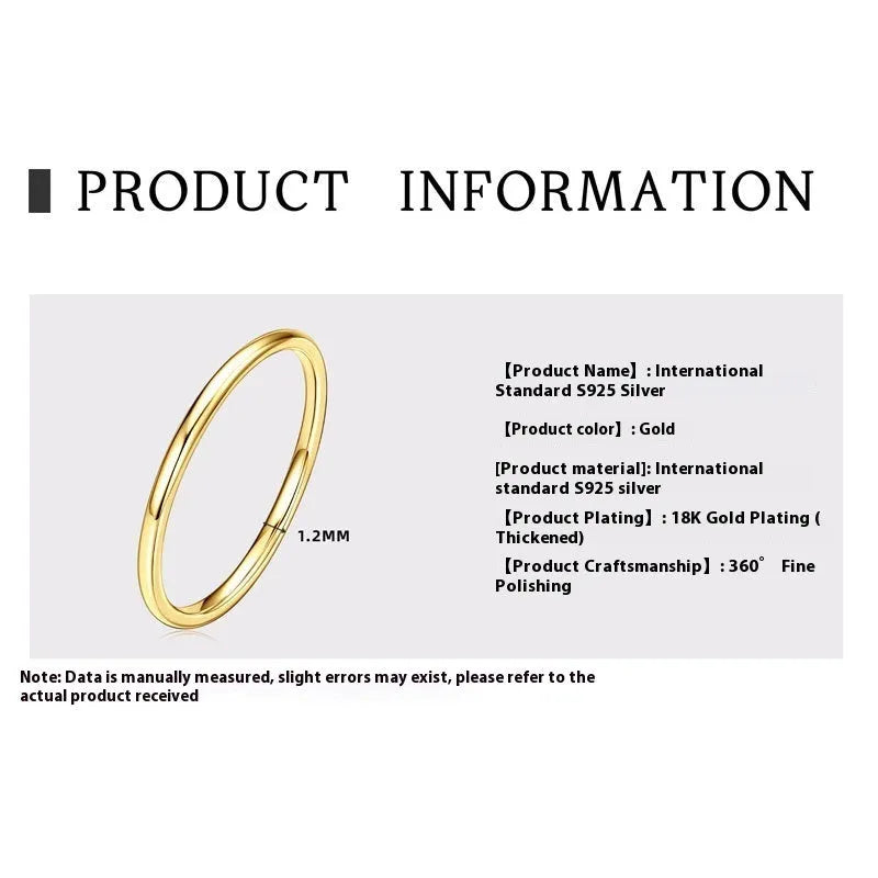 Simple geometric sterling silver bracelet ring on a size chart showing US sizes 4 to 10.