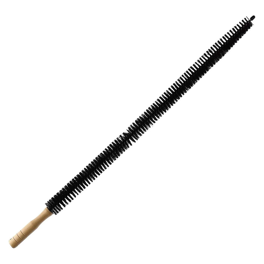 Suction pipe dust cleaning equipment set with brush for vacuum cleaner hose and pipe dust removal