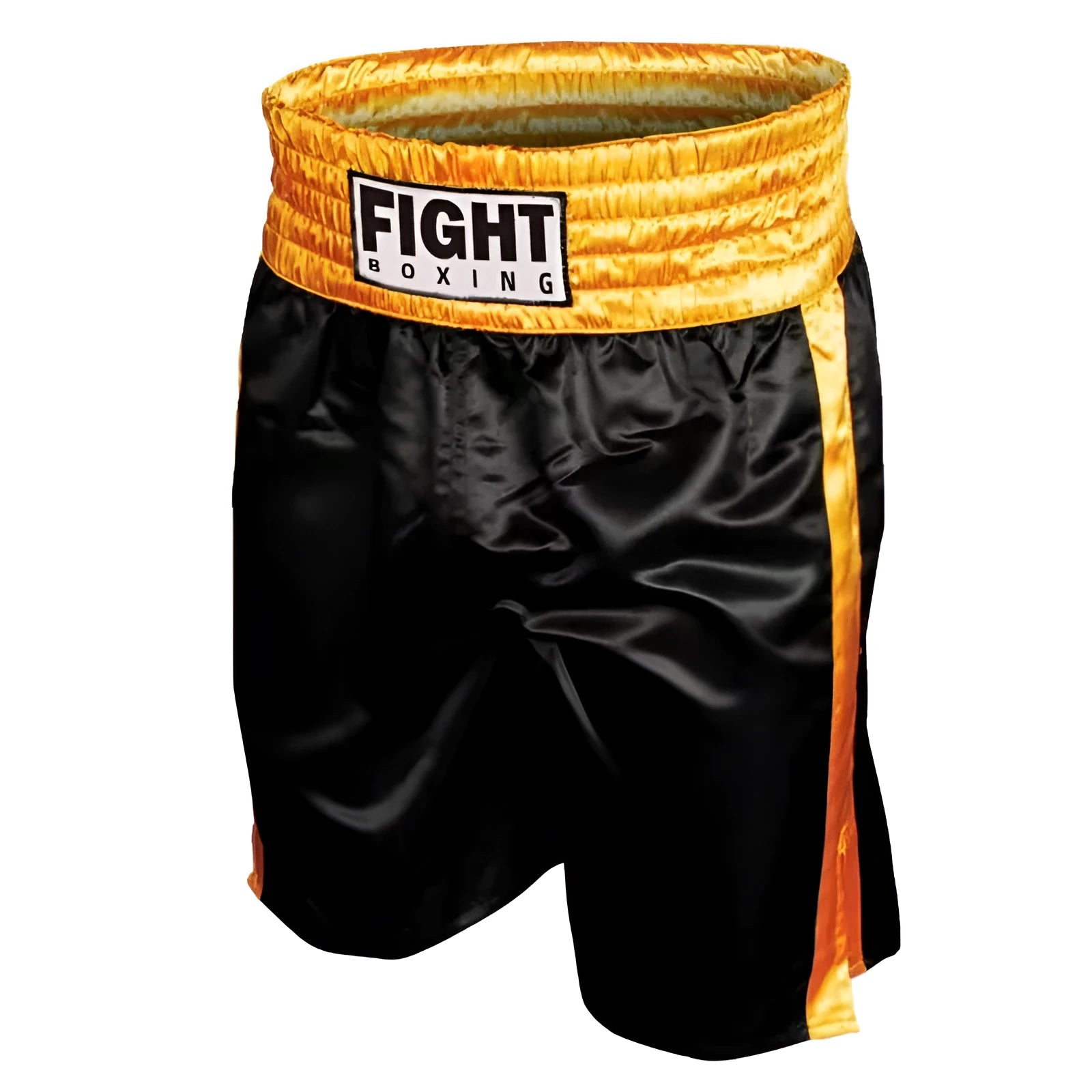 Boxing shorts in various two-tone colour combinations with contrasting waistband styling