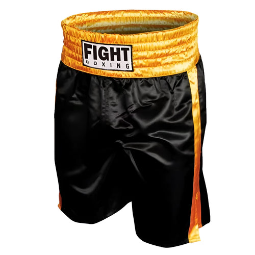 Boxing shorts in various two-tone colour combinations with contrasting waistband styling