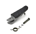 Italika 250z right foot pedal alloy black original F11010432