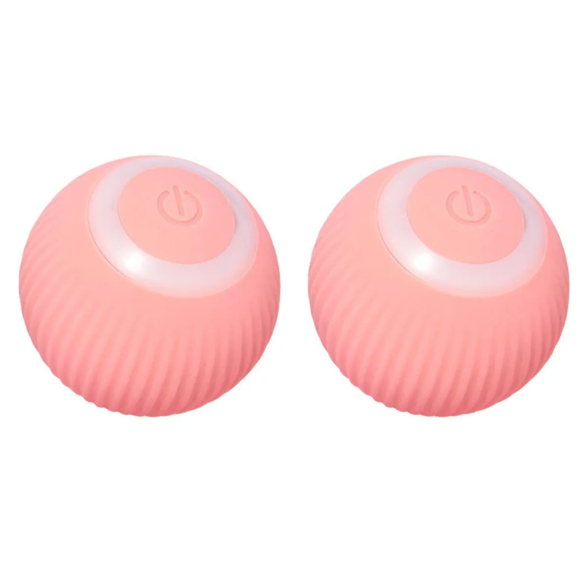 Cat Gravity Intelligent Rolling Ball 43mm automatic rotating ball in green, with bionic motion obstacle avoidance on a hard floor