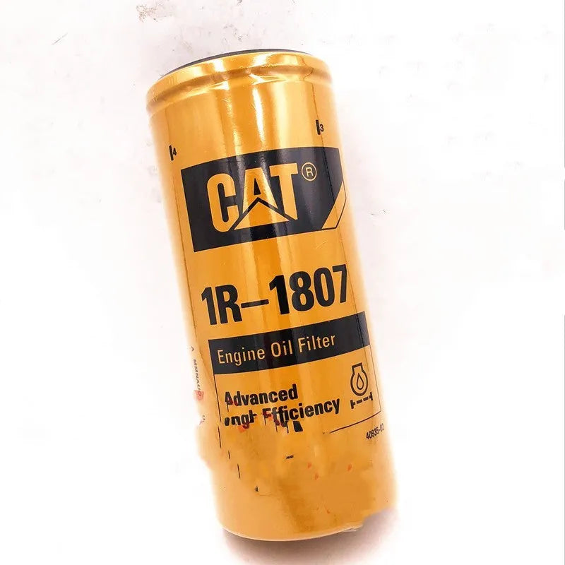 Yellow Caterpillar fuel water separator spin-on filter element for 324D 329D machinery