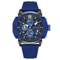 Men's multi-function watch with luminous display and calendar, waterproof to 30 metres with 51mm case