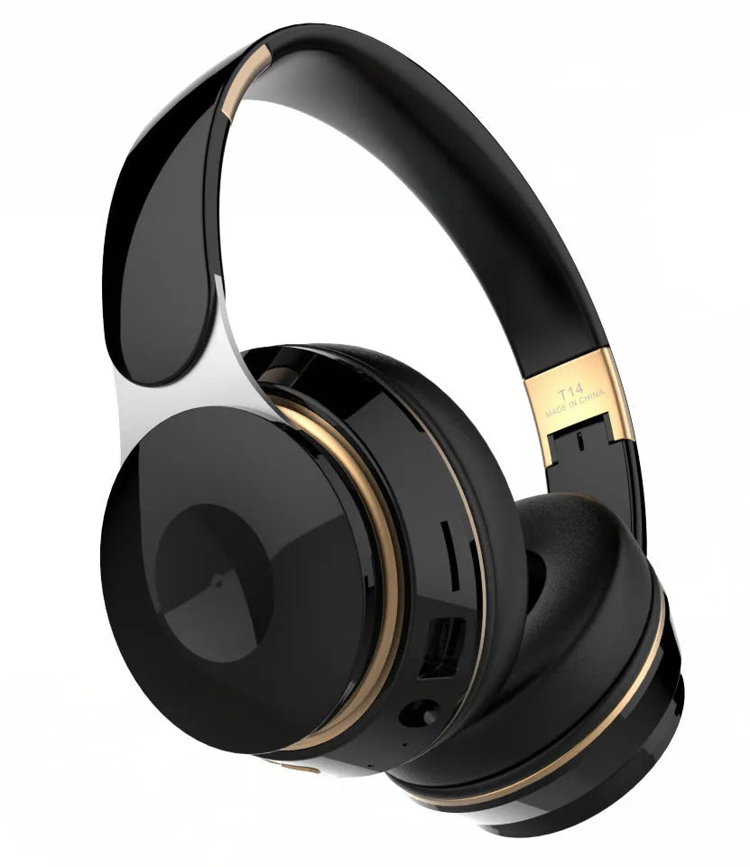 Foldable Bluetooth wireless headset for mobile phone music and calls during running