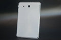 Ultra-thin transparent white silicone and TPU protective case for a tablet.