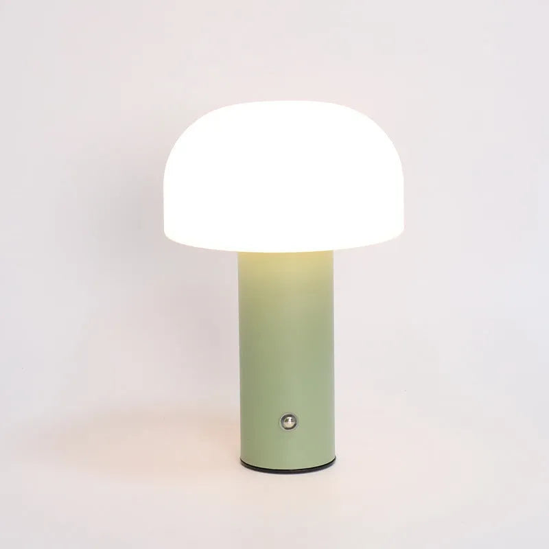 USB-powered dual-purpose atmosphere table lamp in plastic construction with multiple colour options