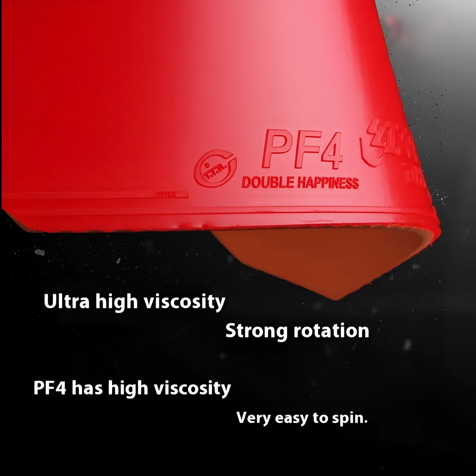 Fast Attack Sticky Classic-50 table tennis bat in black and red with anti-topspin rubber.