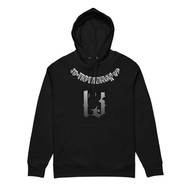 A loose-fitting, hooded pullover sweater with a fleece lining shown in beige, black, grey, India ink grey, and white colour options.
