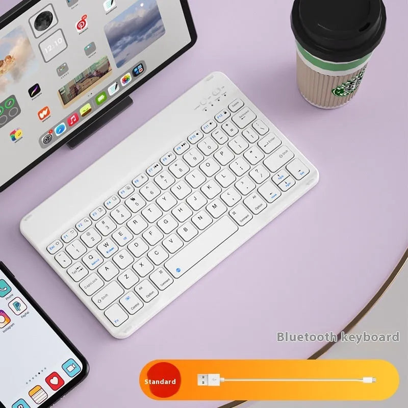 Bluetooth wireless keyboard for tablet PC in multiple colour options with ABS plastic construction
