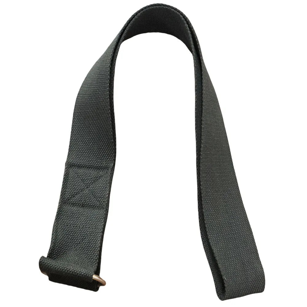 65cm long 5cm wide arm strength training belt in polyester with stainless steel and metal hardware
