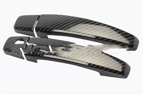 Carbon fibre door handle overlay for Opel Vauxhall Astra H and J models