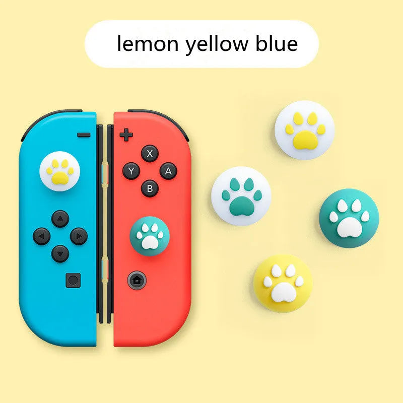 Nintendo Lite silicone joycon sleeve with cat claw textured rocker caps in assorted colours