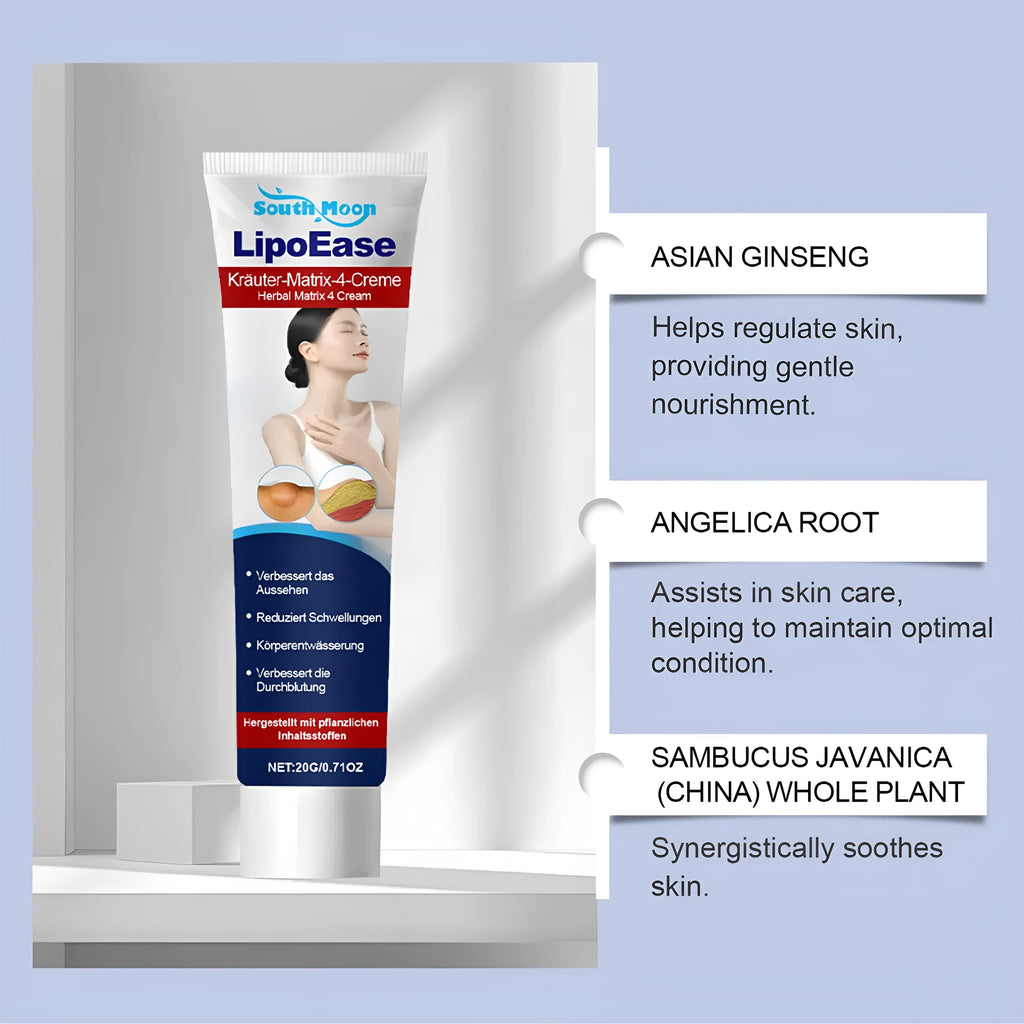 Body Comfort Skin Appearance Care Cream 20g tube with mint leaves and Asian ginseng ingredients