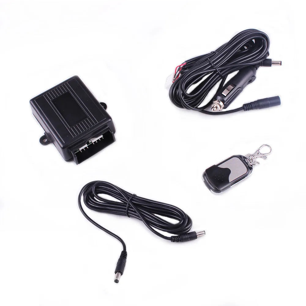 76mm remote-controlled modified exhaust pipe half set for GM vehicles with metal construction and controller