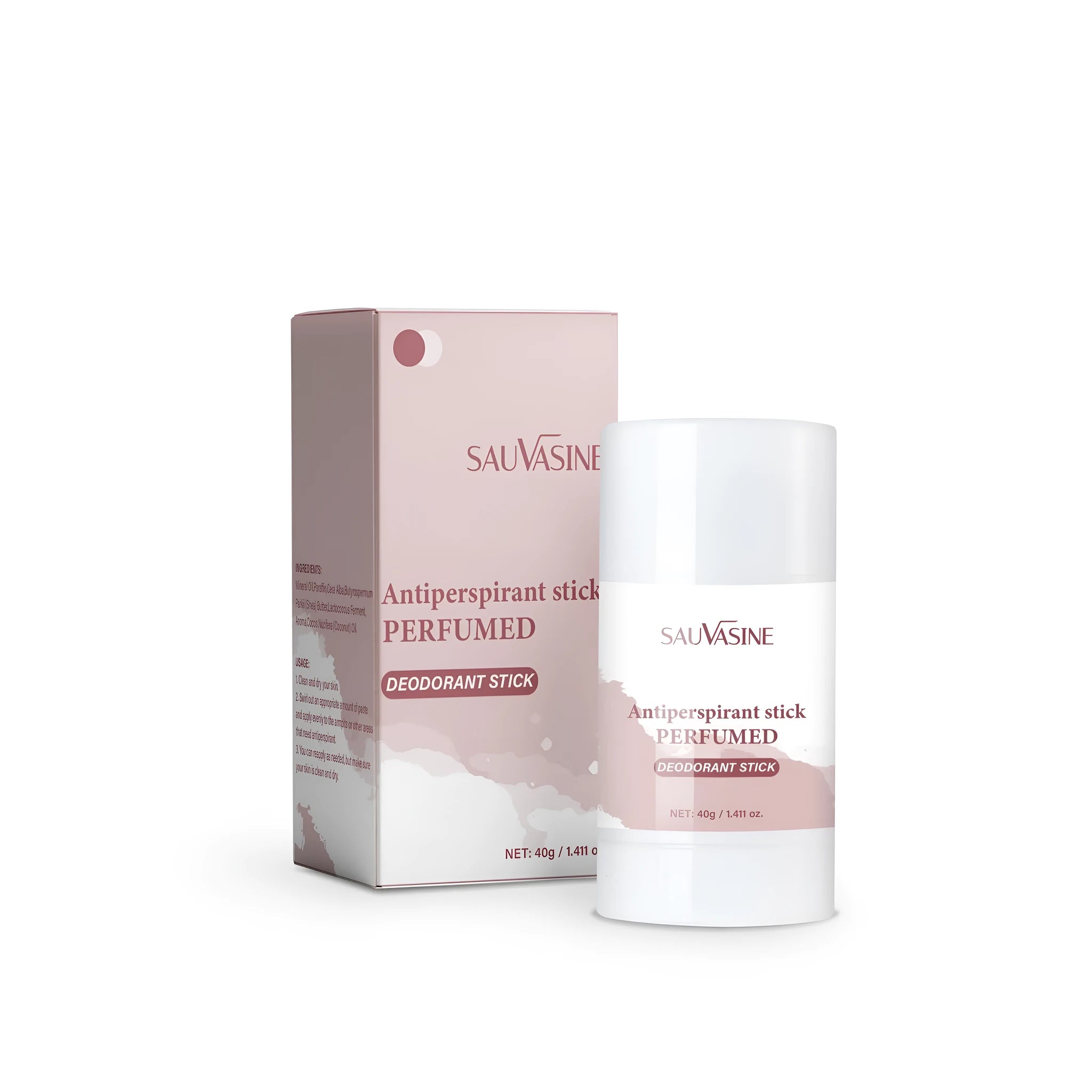 40g neutral deodorant stick for armpit odour control with anti-perspirant formula