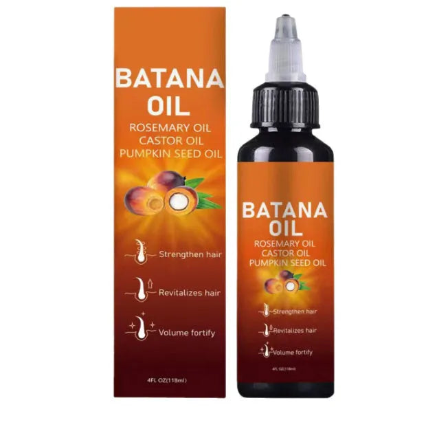 Batana oil hair care essential oil 118ml bottle with moisturising and frizz control benefits