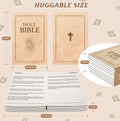 Christmas Bible plush toy doll pillow in solid colour with memory foam fill, 33cm by 22.3cm