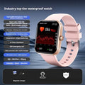 Smart Bluetooth call sports bracelet with TFT screen, black plastic, health monitoring features