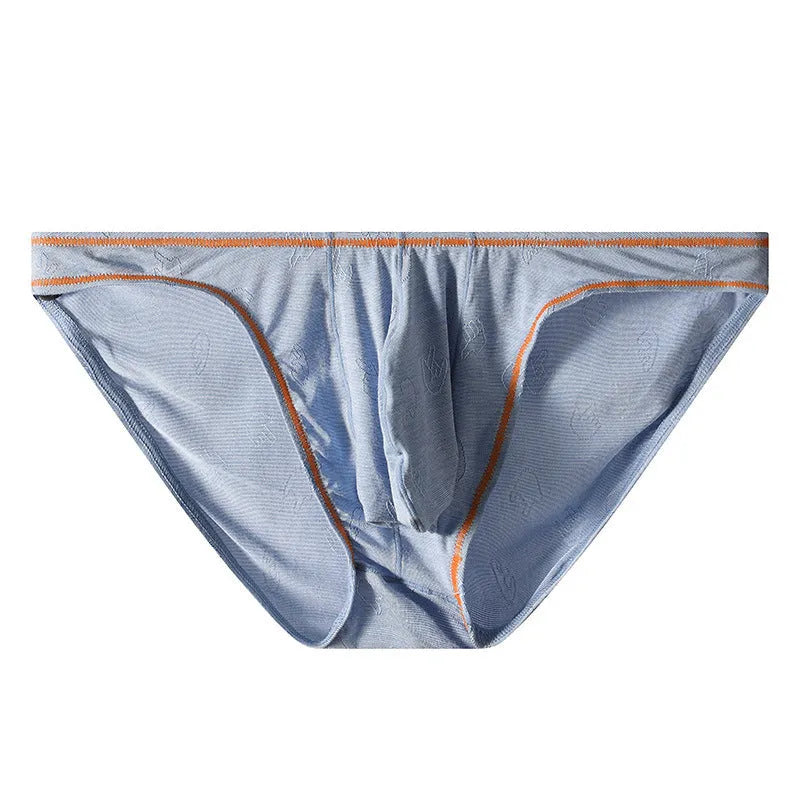 Men's modal ice silk underwear with butt-lift design in multiple colour options