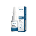 15ml bottle of calendula and mint herbal nasal spray on a white background.