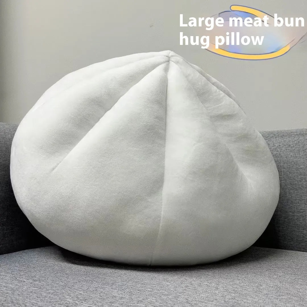 40cm steamed pork dumpling plush pillow measuring 40 by 38cm and weighing 0.8kg