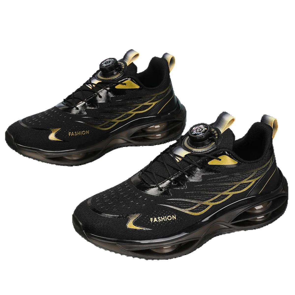 Breathable running shoes in sky blue with low-top design, round toe, and rubber sole