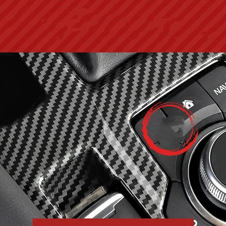 ABS material steering wheel frame set for car interior decoration with adhesive installation