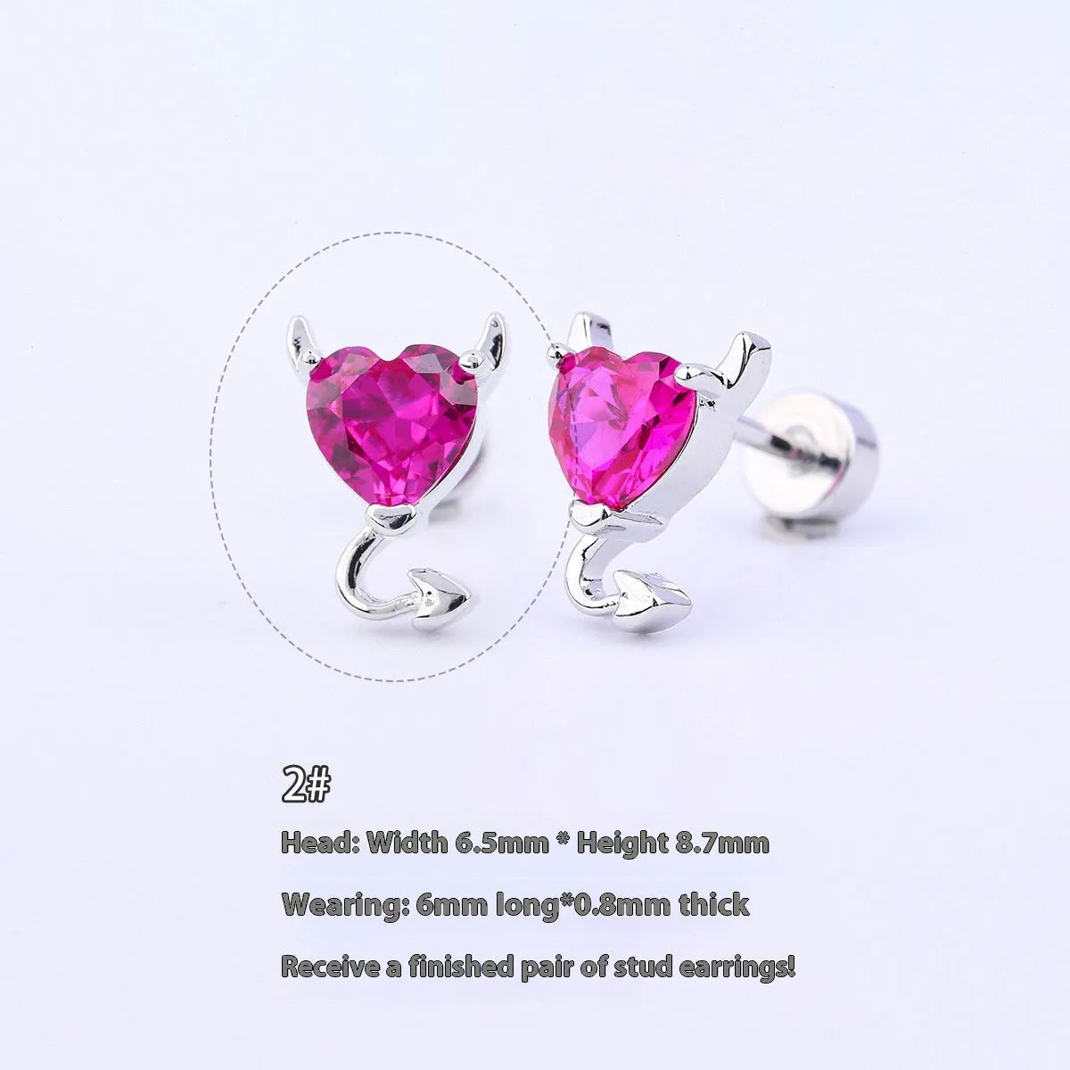 316L stainless steel Halloween drop earrings with real gold plating, skull and devil eye design, 6cm length, unisex