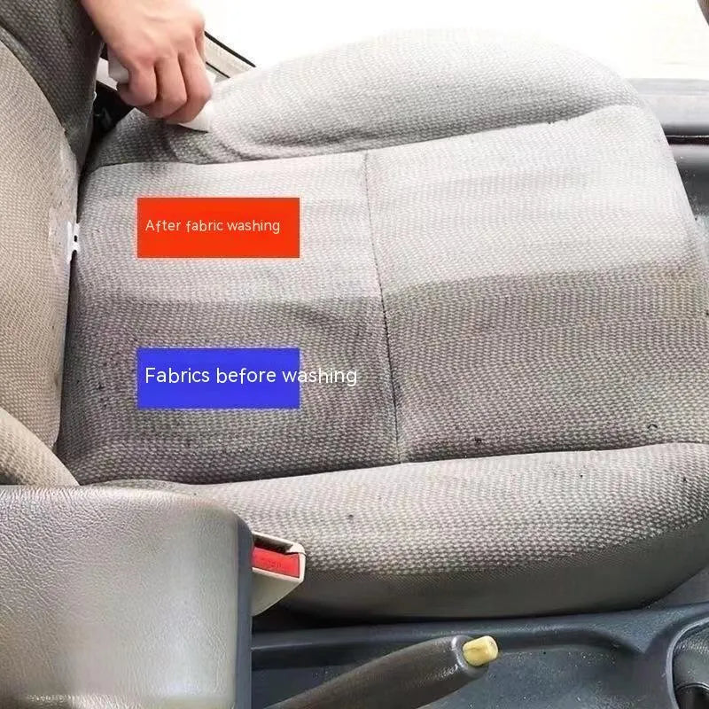 Wash free fabric roof foam decontamination cleaner bottle with herb essence for car interior ceilings