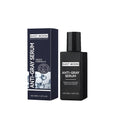 50ml men's hair spray with glycerin and ginger root extract in a clear bottle
